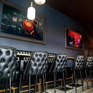 Aménagement du restaurant "Réservoir Caffe" à Vallauris en Alpes-Maritimes