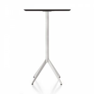 Pied de table HAUT en acier- 4 branches